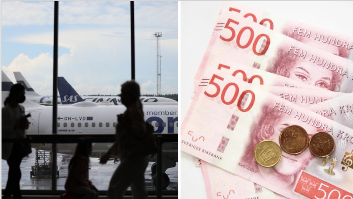 I helgen greps fem svenska medborgare på Köpenhamns flygplats med stora mängder kontanter i bagaget